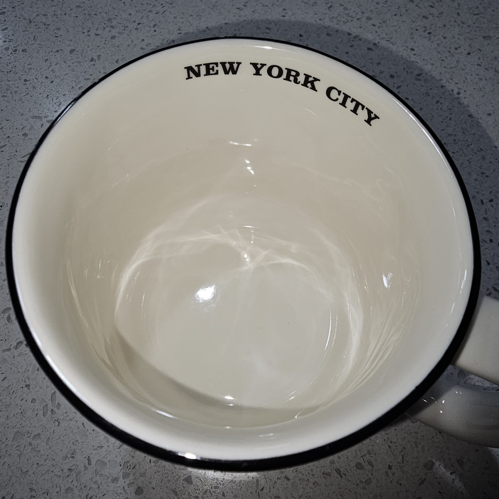 Starbucks 2010 New York City 3D Relief Skyline Mug 16oz Taxi - Picture 2 of 10